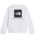 The North Face Collegegenser   Teen Evo   TNF White   The North Face   10 år (140)   Collegegenser Hvit Svart