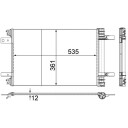 Kondensator MAHLE ORIGINAL AC 886 000P