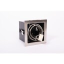 Lumenlight Downlight TANO Kvadro ISO GU10 maks. 35W børstet stål
