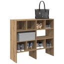  Skostativer 2 stk stablebar artisan eik 89,5x30x40 cm 8721158577351