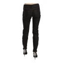 John Galliano Dame Jeans Svart XS,