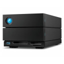 LaCie 2big Dock V2 20TB Ekstern Harddisk med USB 3.2 Gen 2 og Thunderbolt 4