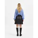 SELECTED FEMME Slfnew Ibi Leather Skirt Black 40