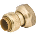 10 stk Tectite kobling 15 x 3/4" med mutter