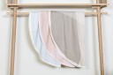 Stokke® pledd i bomullsstrikk beige