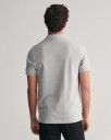 Klassisk piquéskjorte i regular fit GREY MELANGE L