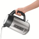 Bosch DesignLine 1.7L Elektrisk Vannkoker 2400W Rustfritt Stål og Svart