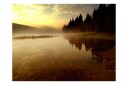 Fototapet Forest And Lake 250x193 - Artgeist sp. z o. o.