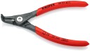Knipex 165mm Låseringtang med Bøyde Tupper for Ytterringer