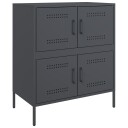  Skjenk antrasitt 68x39x79 cm stål 8721102389160