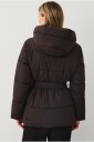 Ellos Collection   Polstret jakke med belte   Brun