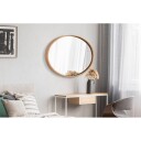 Lorys vegghengt speil Oval 45 cm   Brun