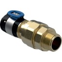 Geberit Flowfit Union 16 Mm X 1/2" X 3/4" Np Blyfri Siliciumbronze