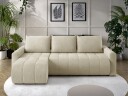 Fynrican 3 seters sovesofa med divan   Polo 872 beige