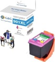 G&G HP 901XL farge kompatibel blekkpatron GP H901XLCMY