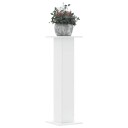  Plantestativer 2 stk hvit 30x30x95 cm konstruert tre