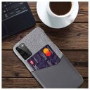 KSQ OnePlus 8T-deksel med kortlomme grå