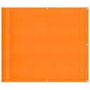 vidaXL Balkongskjerm oransje 90x700 cm 100 % polyester oxford