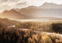 Golden Morning in the Valley Plakat Plakat / 21x30cm