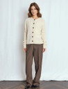Bruun & Stengade Bs Marita Regular Fit Knitwear - Cream - XXL