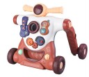 BabyDan ActiSteps - 4-in-1 Baby Activity Walker, Gåvogn, bordeaux