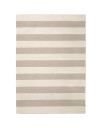 Stripe Boucle teppe Ivory/beige