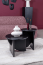 Trend Collection Annabel Sofabord Svart Ø50 x H40