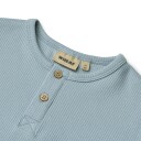 Wheat T Shirt Lumi Calm Blue (116 / 6 år)