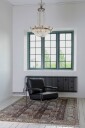 Jonas Ihreborn Seventy Five Lenestol Skinn Svart / Svart Lerret