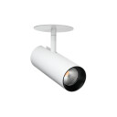 Sg Armaturen As Tube Mini innfelt takspot 14W 2700 kelvin dimbar - Hvit