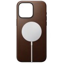 Nomad iPhone 15 Pro Max Nomad Modern Leather Deksel - MagSafe Kompatibel - Brun