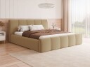 Varlinor Sengeramme 120x200 cm med Oppbevaring   Mørk beige