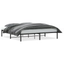  Sengeramme i metall svart 183x213 cm