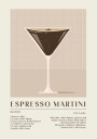 Espresso Martini Plakat Plakat / 40x50cm