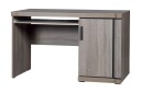 Skrivebord Domineck 126 cm med Oppbevaring Skap   Tryffel/Grå
