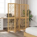  Romdeler 4 paneler brun heltre keisertre 8721012075610