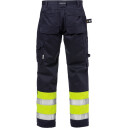 Fristads Hantverkarbyxa Flamskyddad 2586 Flam, Klass 1 Varsel Gul/marinblå D100