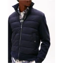 Tommy Hilfiger Dc Mixed Media Jacket - Navy - S