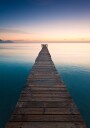 Blue Jetty Plakat / 40x50cm