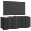  Vegghengt TV skap Svart 78,5 x 31 x 30 cm Konstruert tre