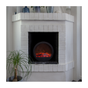 STAR TRADING 064-78 DECORATIVE FIREPLACE BLACK 064-78