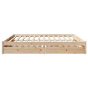  Sengeramme uten madrass 180x200 cm heltre furu 8721102940576