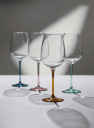 Lyngby Glas Vienna vinglass 50 cl 4 stk lilla