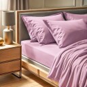 Veyloren formsyd laken 140x190 cm   Gammelrosa