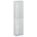 vidaXL Gabion med 3,5 mm wire og 5x2,5 cm nett 50x30x200 cm