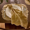 Decotique Gia serviett blomst 45 x 45 cm 2 pakning beige