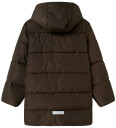 name it Nkfmedow03 Puffer Jacket Long Fo Brown 128