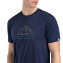 Aclima LightWool 140 Classic Sunset T shirt herre   Str. S
