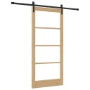 vidaXL Skyvedør med Utstyr "ORKDAL" Solid Tre & Glass