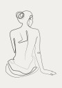 Shapes Line Art No. 1 Plakat Plakat / 30x40cm